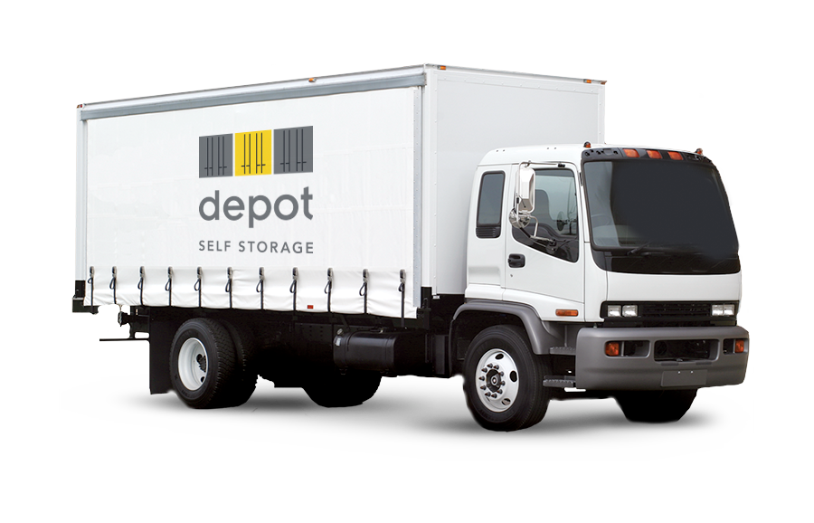 image of a truck for storage